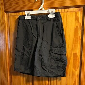 Kids Dark Gray Cargo Shorts Size Small by Columbia Sportswear Company